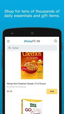 Prime Now android App screenshot 2